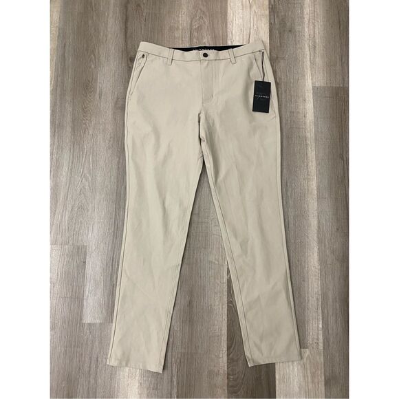 7Diamonds NWT Infinity™ Chino Pant in Khaki, Size 34 x 32, MSRP $125 - Picture 2 of 11